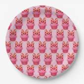 Cupcake Paper Plates Papieren Bordje (Voorkant)