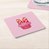 Cupcake Papieren Onderzetter (Schuin)