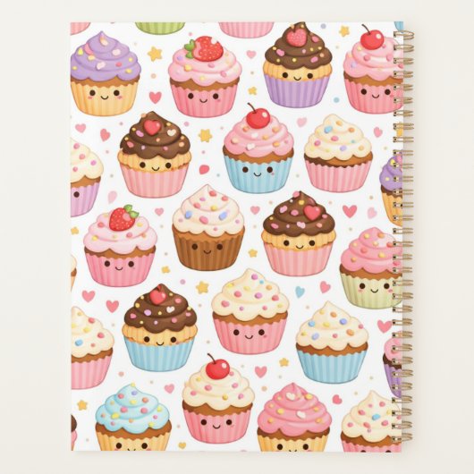 Cupcake Parade Planner (Achterkant)