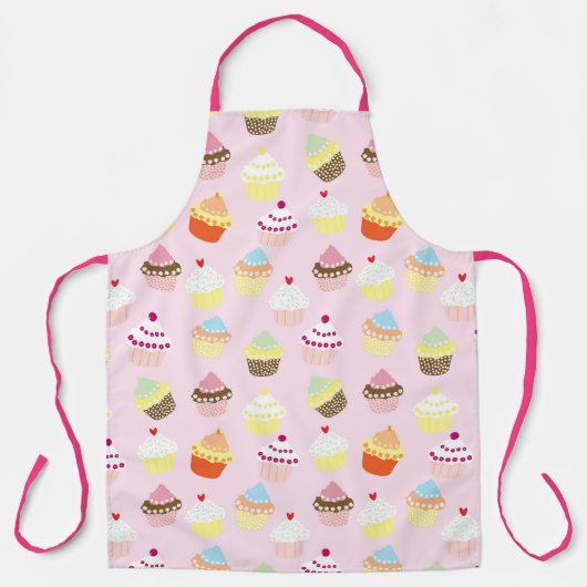 Cupcake Party Apron Schort (Voorkant)