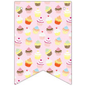 Cupcake Party Banner (Eerste vlag)