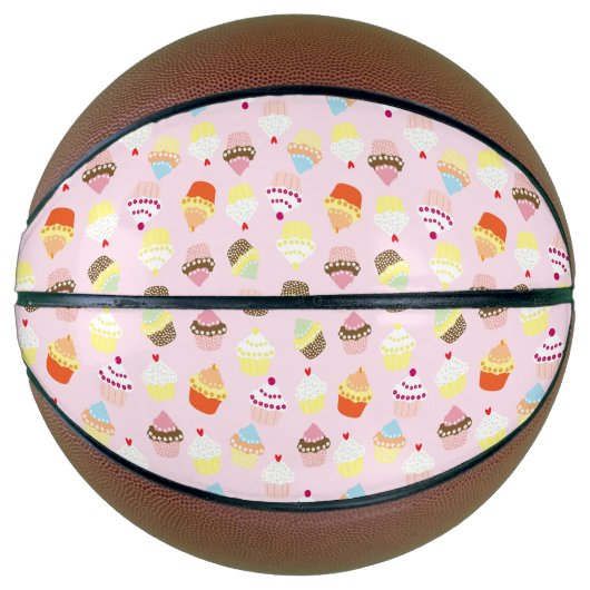 Cupcake Party Basketball Basketbal (Voorkant)