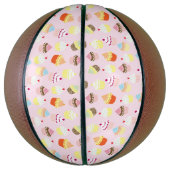 Cupcake Party Basketball Basketbal (Verticaal)