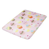 Cupcake Party Bath Mat (Gekanteld)