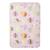 Cupcake Party Bath Mat (Voorkant Verticaal)