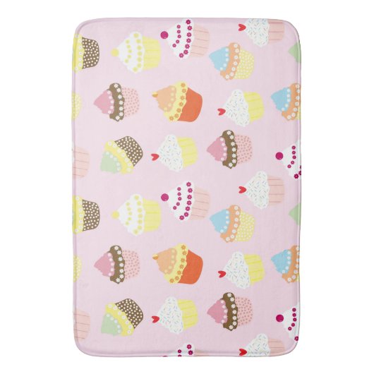 Cupcake Party Bath Mat (Voorkant Verticaal)