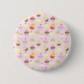 Cupcake Party Button (Voorkant)