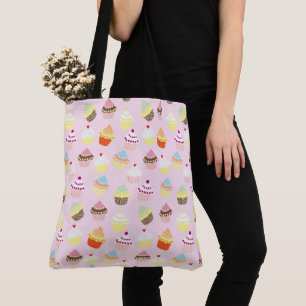 Cupcake Party Canvas tas