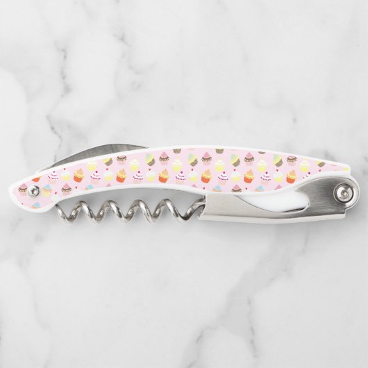 Cupcake Party-corkschroef Kurkentrekker (Achterkant)