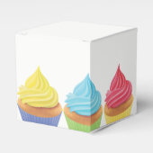 Cupcake Party Favor Box Bedankdoosjes (Voorkant Zijde)