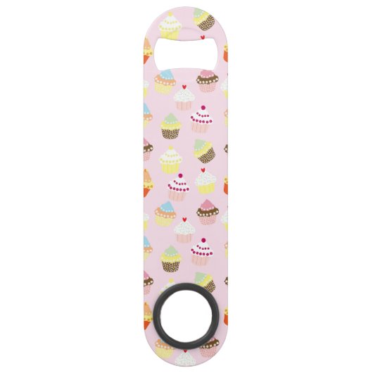 Cupcake Party flesopening Speed Flessenopener (Voorkant)