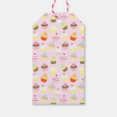 Cupcake Party Gift Labels Cadeaulabel (Voorkant)