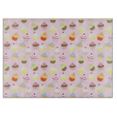 Cupcake Party Glass Cutting Board Snijplank (Voorkant)