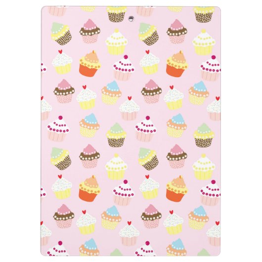 Cupcake Party klembord (Achterkant)