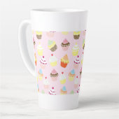 Cupcake Party Latte Mok (Linkerhoek)