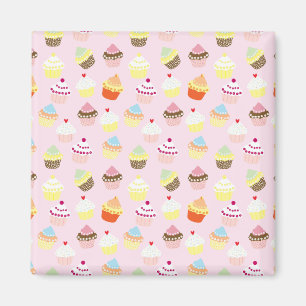 Cupcake Party Magnet
