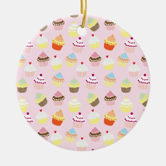Cupcake Party Ornament (Voorkant)