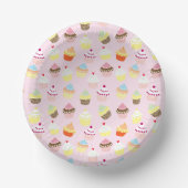 Cupcake Party Paper Bowls Papieren Kommen (Voorkant)