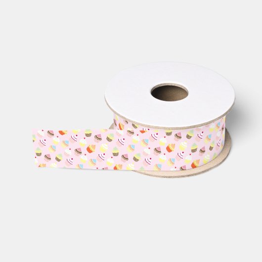 Cupcake Party Ribbon Grosgrain Lint (Spoel)