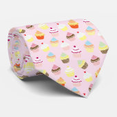 Cupcake Party Stropdas (Opgerold)