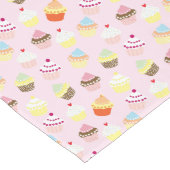 Cupcake Party Table Runner Lange Tafelloper (Hoek)