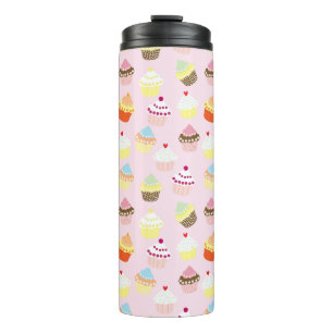 Cupcake Party Thermal Tumbler Thermosbeker