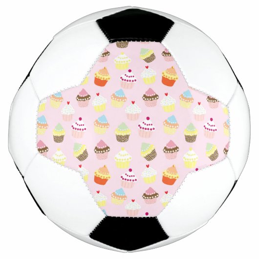 Cupcake Party Voetbal (Voorkant)