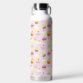 Cupcake Party Water Bottle Waterfles (Voorkant)