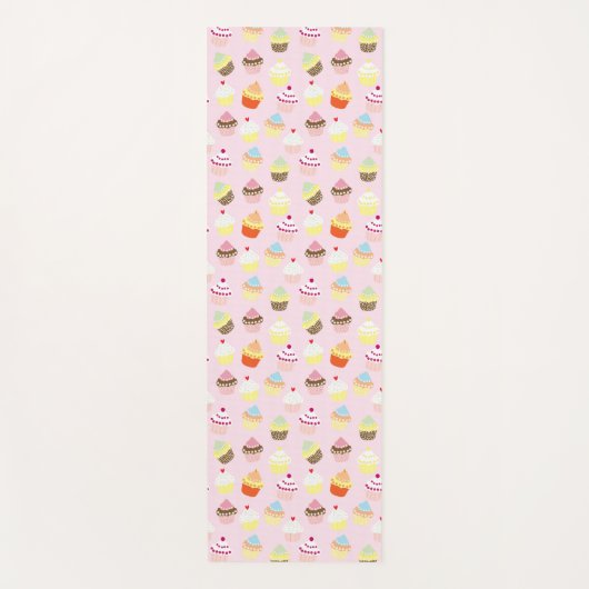 Cupcake Party Yoga Mat (Voorkant)