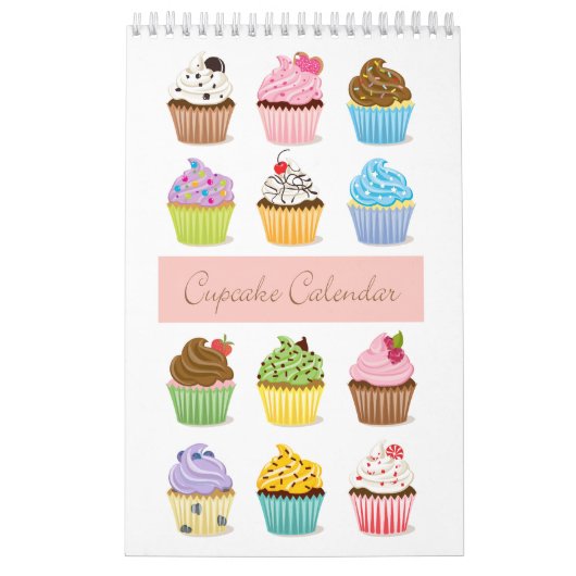 Cupcake Pastry Calendar Kalender (Hoes)
