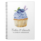 Cupcake Pastry Chef Bakery Notitieboek (Voorkant)