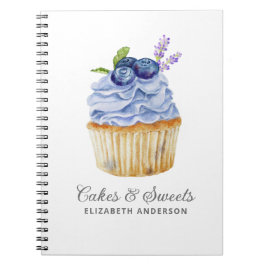 Cupcake Pastry Chef Bakery Notitieboek