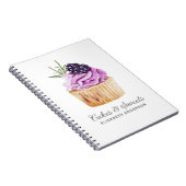 Cupcake Pastry Chef Bakery Notitieboek (Rechterzijde)