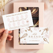 Cupcake Pastry Chef Baking Utensils Bakery Logo Klantenkaartje