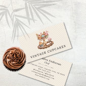 Cupcake Pastry Chef Visitekaartje
