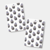 Cupcake-patroon Badge (Voor- en achterkant)