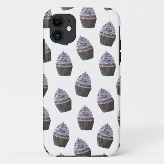 Cupcake-patroon Case-Mate iPhone Case (Achterkant)