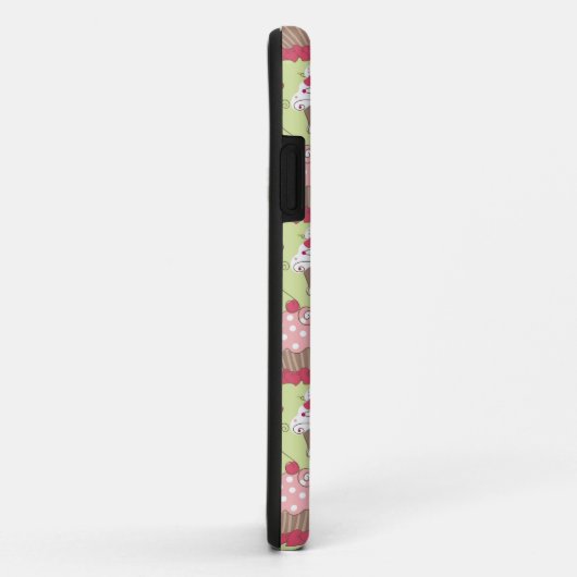 Cupcake-patroon Case-Mate iPhone Case (Achterkant/rechts)