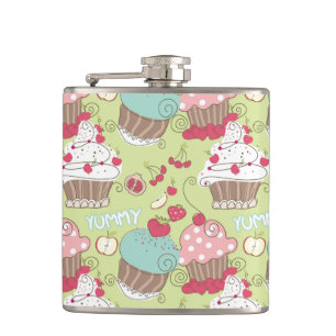 Cupcake-patroon Heupfles