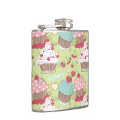 Cupcake-patroon Heupfles (Rechts)