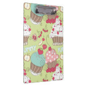 Cupcake-patroon Klembord (Rechts)