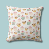 Cupcake Patroon Kussen
