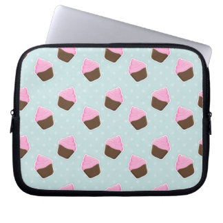 Cupcake-patroon Laptop Sleeve