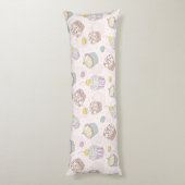 Cupcake-patroon Lichaamskussen (Achterkant (Verticaal))