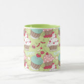 Cupcake-patroon Mok (Midden)