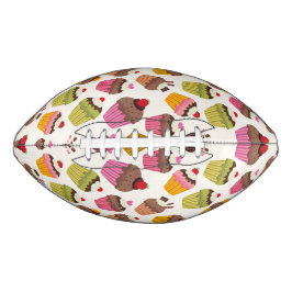 Cupcake patroon, Muffin patroon, Chocolade, Harten American Football