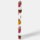 Cupcake patroon, Muffin patroon, Chocolade, Harten Case-Mate iPhone Case (Achterkant / Rechts)
