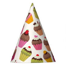 Cupcake patroon, Muffin patroon, Chocolade, Harten