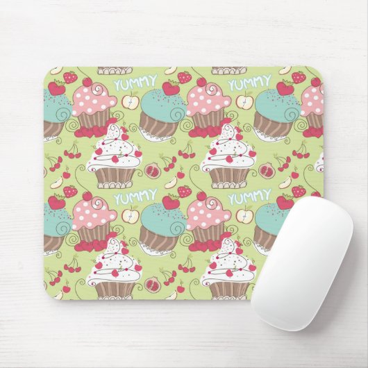 Cupcake-patroon Muismat (Met muis)