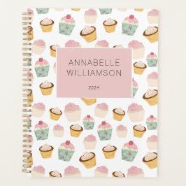 Cupcake Patroon op maat Planner